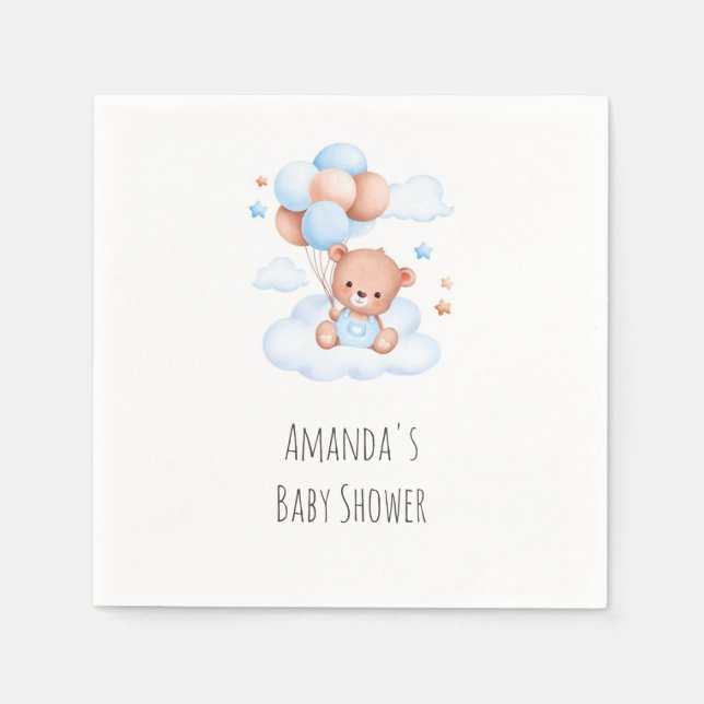 Servilleta De Papel ¡Podemos Esperar! Baby Shower Napkins (Anverso)