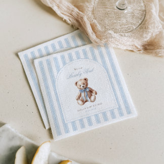 Servilleta De Papel Podemos Esperar Elegante Baby Shower