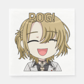 Servilleta De Papel ¡Pog! Servilletas Chibi - Fanart de Luca Kaneshiro