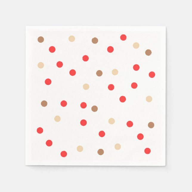 Servilleta De Papel Polka Dot Napkins (Anverso)