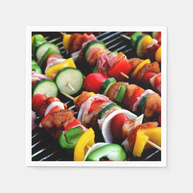 Servilleta De Papel Pollo Kebab (Anverso)