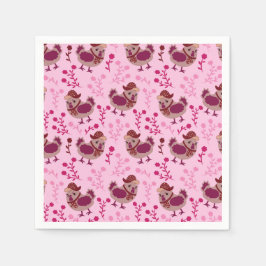 Servilleta De Papel Pollos de carne