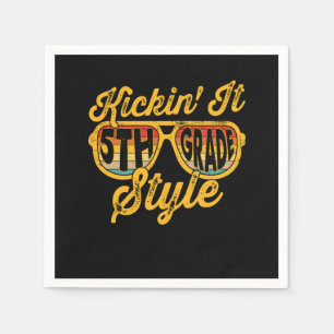 Servilleta De Papel Poner en marcha el equipo de profesores de 5º grad