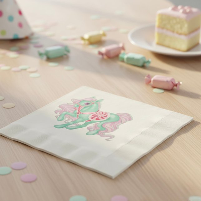 Servilleta De Papel Pony Napkins (Subido por el creador)