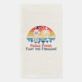 Servilleta De Papel Poodle