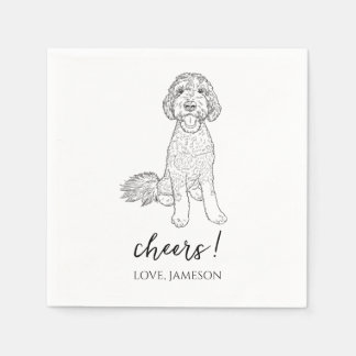 Servilleta De Papel Poodle Goldendoodle Labradoodle.Napkin Dog Boda