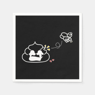 Servilleta De Papel Poop desolado - Brootsch the PooPoo