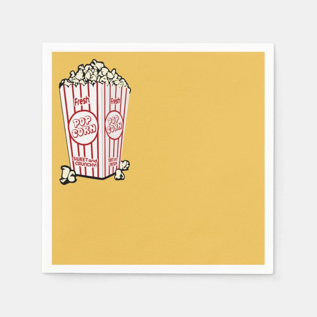 Servilleta De Papel Popcorn fresco (Anverso)