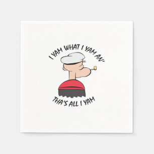 Servilleta De Papel Popeye I Yam What I Yam Classic