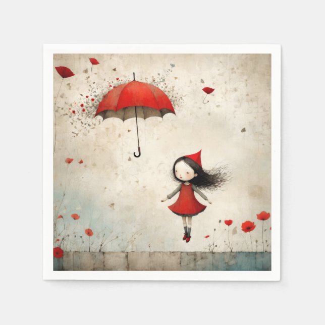 Servilleta De Papel Poppies (Anverso)