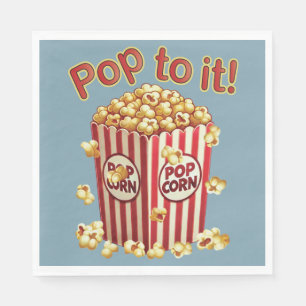 Servilleta De Papel Poppin' con Style - "¡Pídele!"