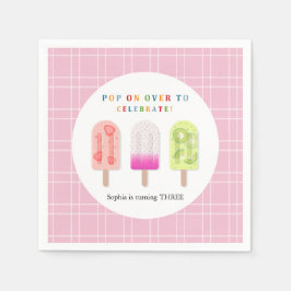 Servilleta De Papel Popsicle Party