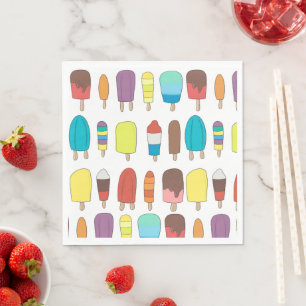 Servilleta De Papel Popsicle Standard Luncheon