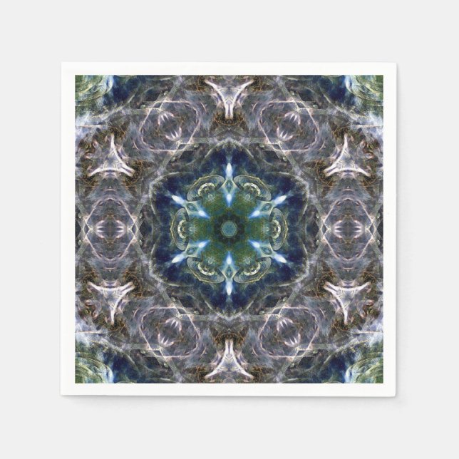 Servilleta De Papel Popular Mandala Napkins (Anverso)
