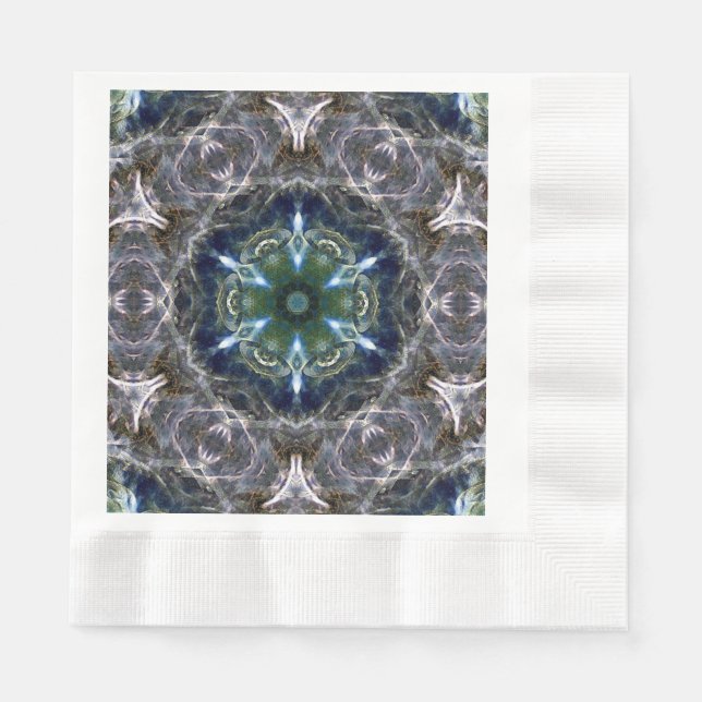 Servilleta De Papel Popular Mandala Napkins (Anverso)