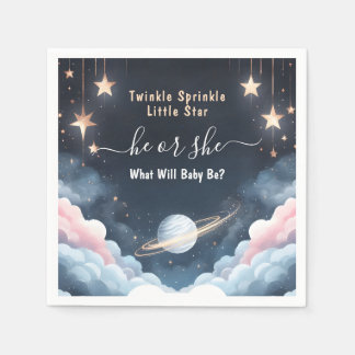 Servilleta De Papel Por Cloud Twinkle Twinkle Little Star Gender Revel