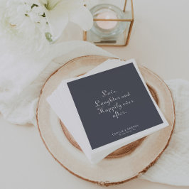 Servilleta De Papel Por la noche, Boho ama la risa y la felicidad desd