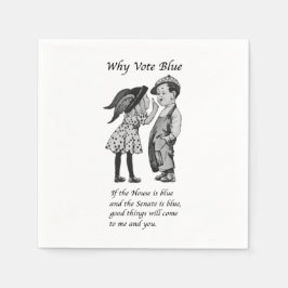 Servilleta De Papel Por qué votar azul en 2024