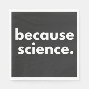 Servilleta De Papel Porque la ciencia