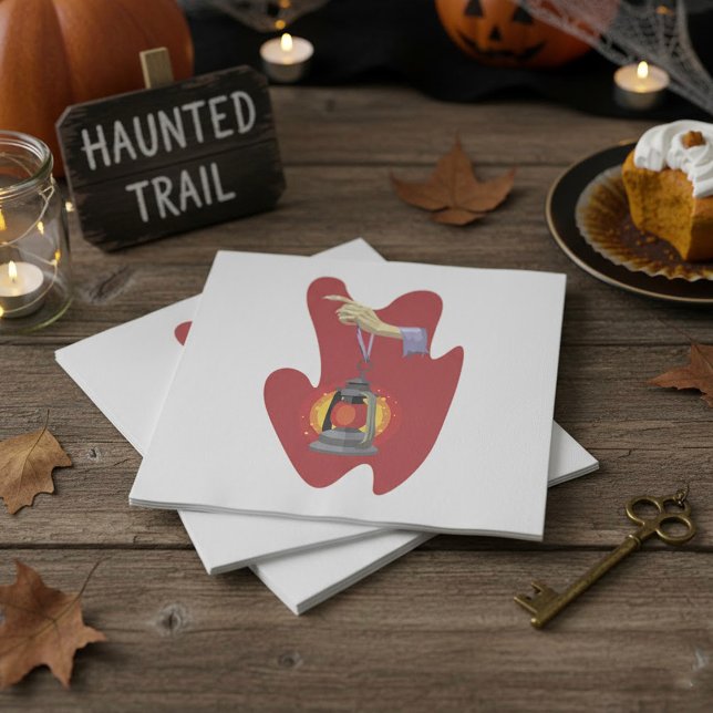 Servilleta De Papel Portando Una Linterna (Subido por el creador)