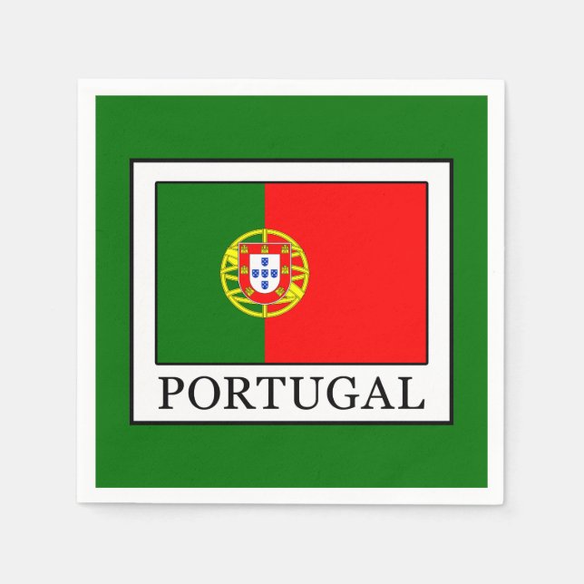 Servilleta De Papel Portugal (Anverso)
