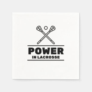 Servilleta De Papel Potencia en lacrosse