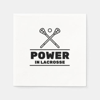 Servilleta De Papel Potencia en lacrosse