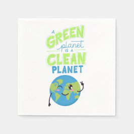 Servilleta De Papel Powered by Green: Thrive with Nature"