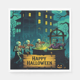 Servilleta De Papel Pozo de los Deseos de Zombies de la Mansión Embruj