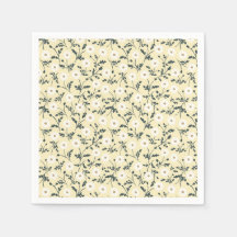 Prado Susurrante - Estampado Floral Amarillo Mante