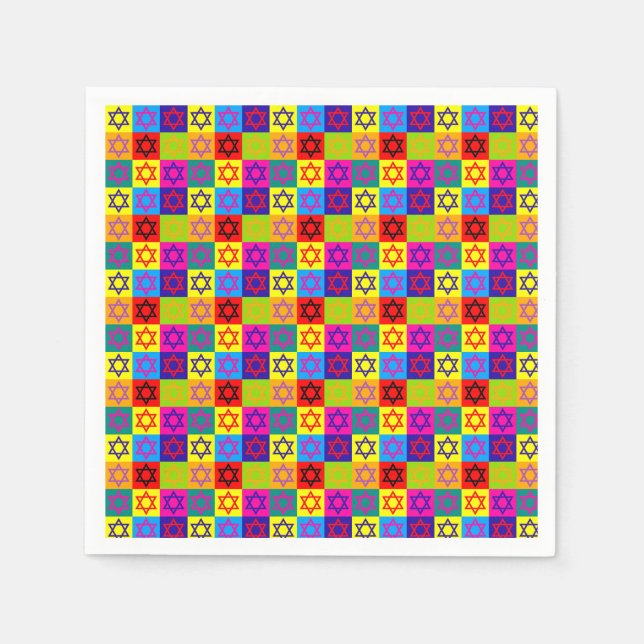 Servilleta De Papel Prendas de vestir judías - Suministros para Fiesta (Anverso)