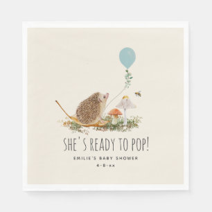 Servilleta De Papel Preparado para pop hongos Hedgehog Balloon Boy