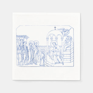 Servilleta De Papel Presentación de la Santísima Virgen María