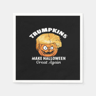 Servilleta De Papel Presidente Funny Trumpkins Halloween
