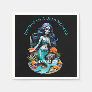 Servilleta De Papel Pretende que soy una sirena muerta Thunder_Cove
