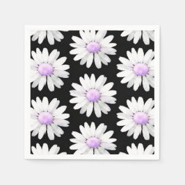 Servilleta De Papel Pretty Purple Dotted Daisy's