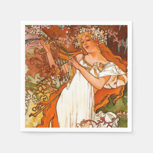 Servilleta De Papel Primavera de 1896