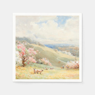 Servilleta De Papel Primavera de cosecha de Joseph Rubens Powell