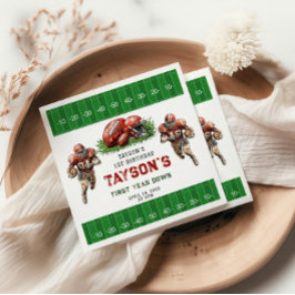 Servilleta De Papel Primer año después del Fiesta de cumpleaños