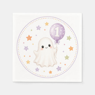 Servilleta De Papel Primer Boo Fantasma Primera Cumpleaños de Hallow