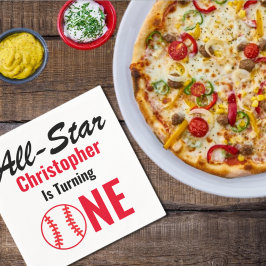 Servilleta De Papel Primer cumpleaños de All Star Baseball