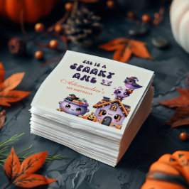 Servilleta De Papel Primer cumpleaños de Cute Halloween
