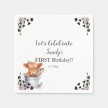 Primer cumpleaños de la vaca sagrada