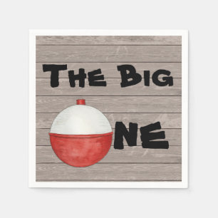 Servilleta De Papel Primer cumpleaños de pesca