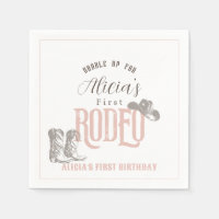 Primer cumpleaños de Rodeo Chica Occidental Rosa