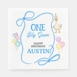 Servilleta De Papel Primer cumpleaños de un chico tonto