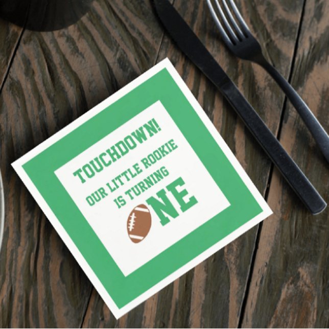 Servilleta De Papel Primer cumpleaños del fútbol (Subido por el creador)