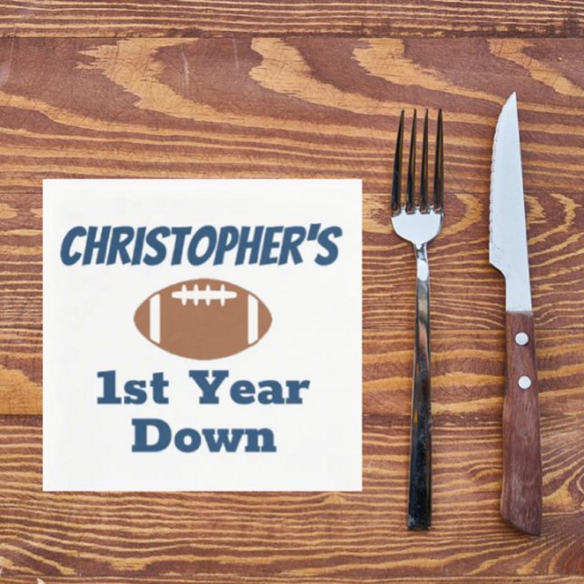 Servilleta De Papel Primer cumpleaños del fútbol (Subido por el creador)