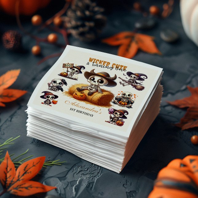 Servilleta De Papel Primer nacimiento de Halloween Occidental, un deme (Subido por el creador)