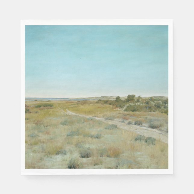 Servilleta De Papel Primer toque de otoño: Paisaje en el estado de Nue (Anverso)